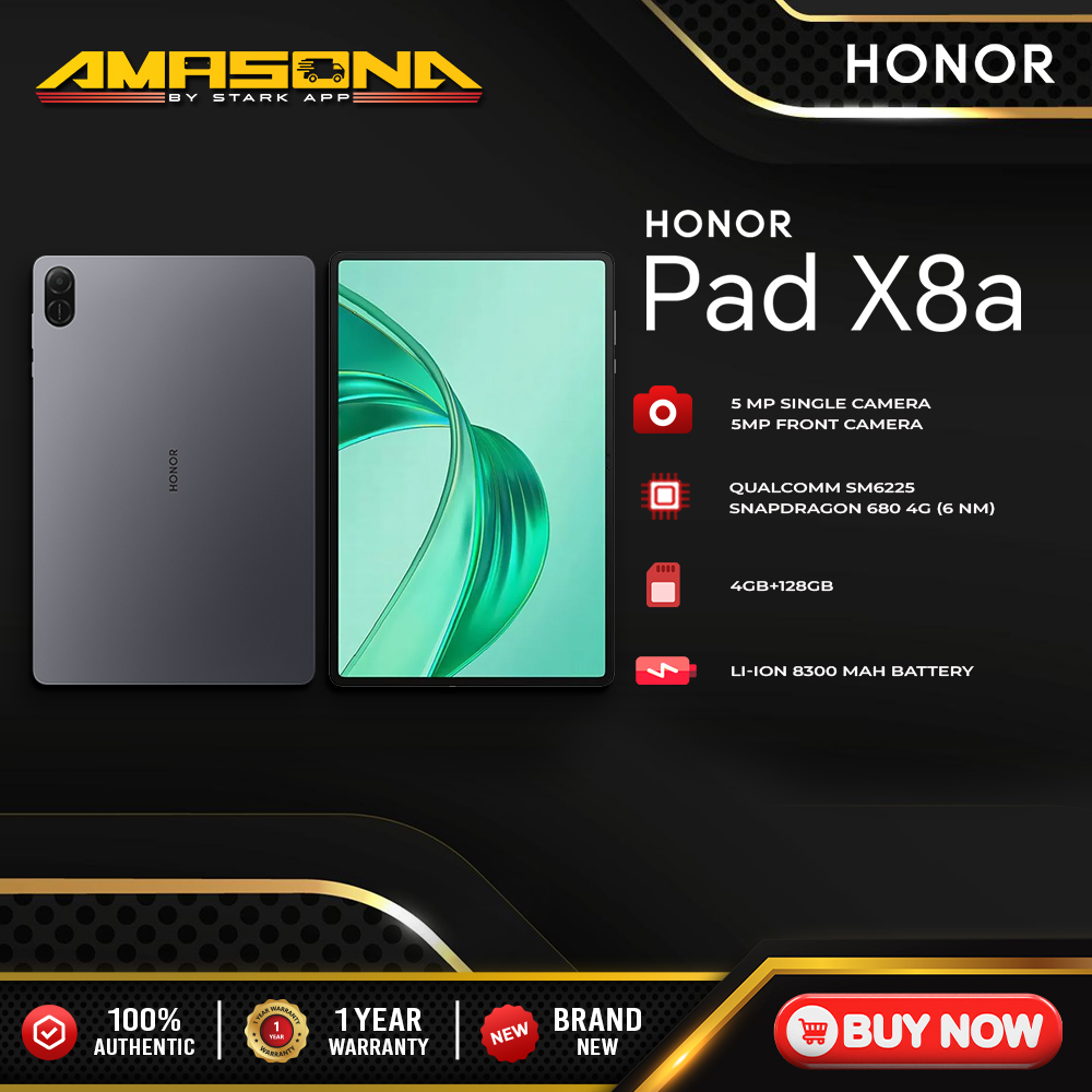 Honor Pad X8A 4GB+128GB with Protective Case